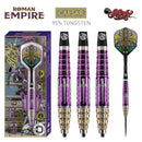 Roman Empire Caesar Steel Tip Dart Set-95% Tungsten