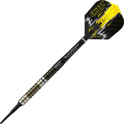 HARROWS DAVE CHISNALL CHIZZY SOFT TIP DARTS - 18GM