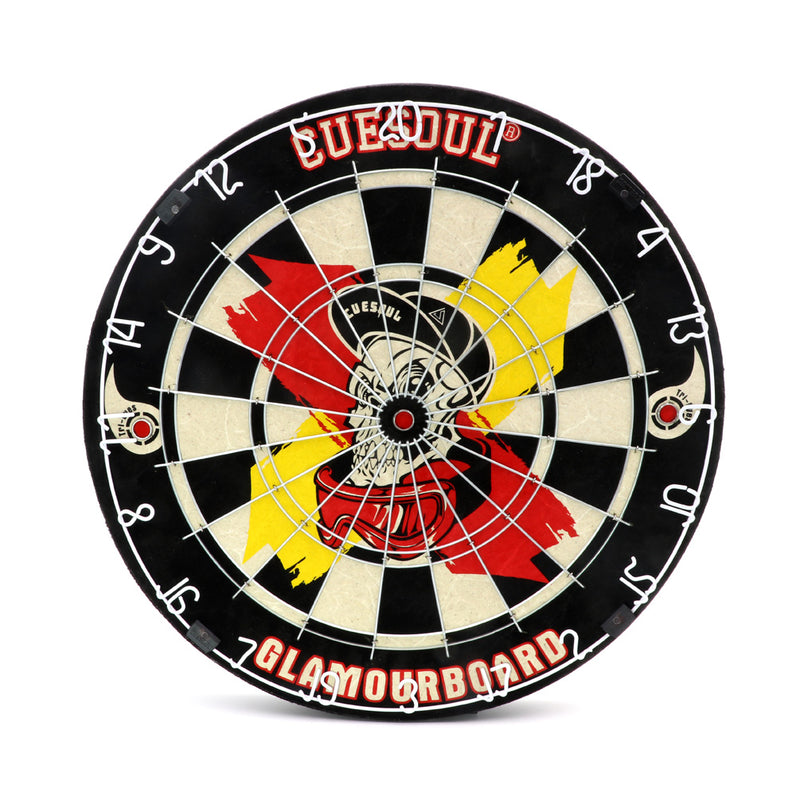 GLAMOURBOARD TRI-EYES 18"*1-1/2" Official Size Triangle Wire Sisal Bristle Dartboard