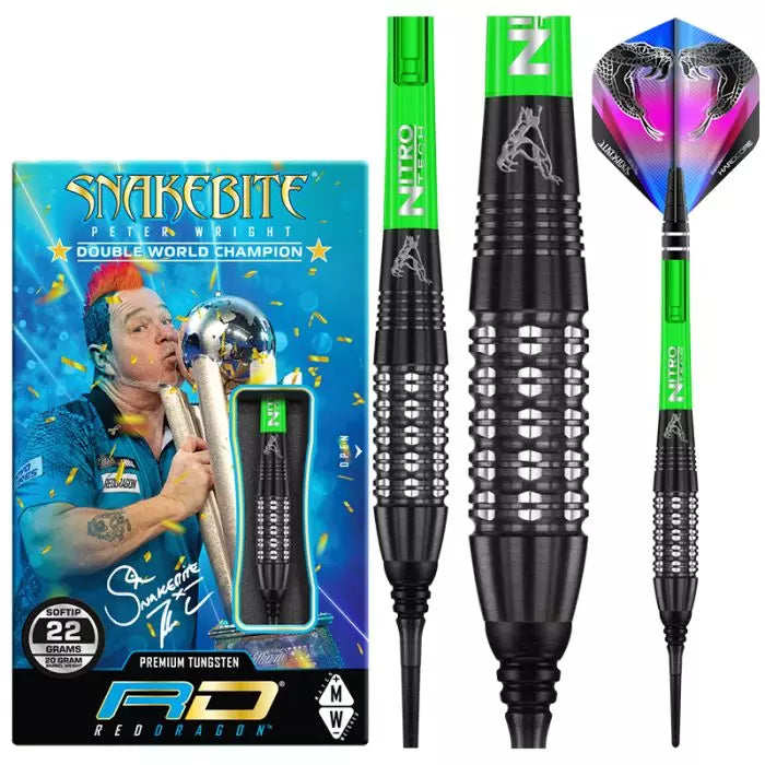 red dragon peter wright ソフト・スティールセット Amazon.com: RED DRAGON Peter Wright Snakebite World Champion