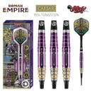 Roman Empire Caesar Soft Tip Dart Set-95% Tungsten