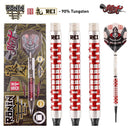 Ronin Rei Soft Tip Dart Set-Centre Weighted 90% Tungsten Barrels