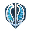 Warrior Blue Dart Flight Set Small Standard
