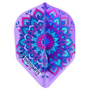 Shot Darts L-Style EZ L3 Shape-Violet Mandala Dart Flights