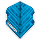 Shot L-Style EZ L1 Standard Dart Flights-Manu Blue