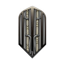 Warrior Rutene Dart Flight Set- Slim Black