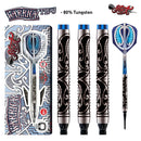 Warrior Tipu Soft Tip Dart Set-Front Weighted 80% Tungsten Barrels