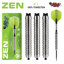 Zen Ki Steel Tip Dart Set-80% Tungsten