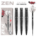Zen Satori Steel Tip Dart Set-90% Tungsten