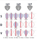 FIT FLIGHT PRO DART FLIGHTS - S-2