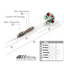 Jazz-Metal 19g 90% Tungsten Front Loaded