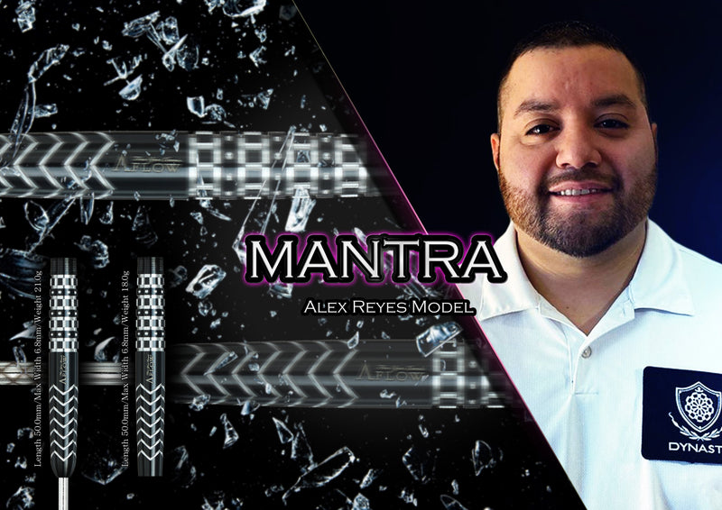 Dynasty A-Flow - 'Mantra' (Alex Reyes) - Black Line Coating Type X - 21g Steel Tip